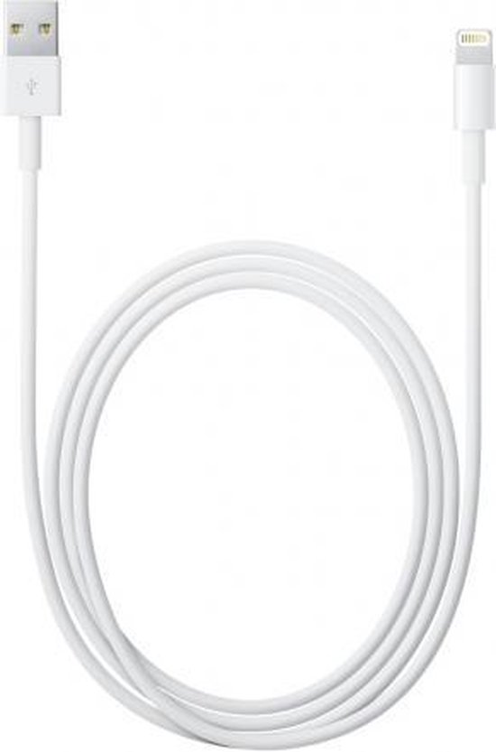 bol.com | Apple iPhone 5 / 6 Originele Lightning naar USB - Oplaadkabel  200cm