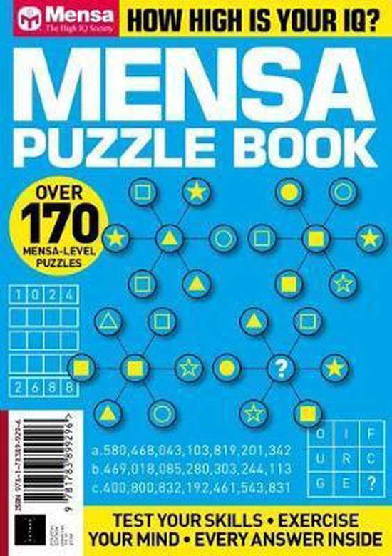 Mensa Puzzle Book 9781783899296 Boeken