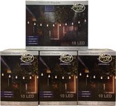 Partylights Set  - Koppelbaar - Buiten - 40 LED - Warm wit - 20m