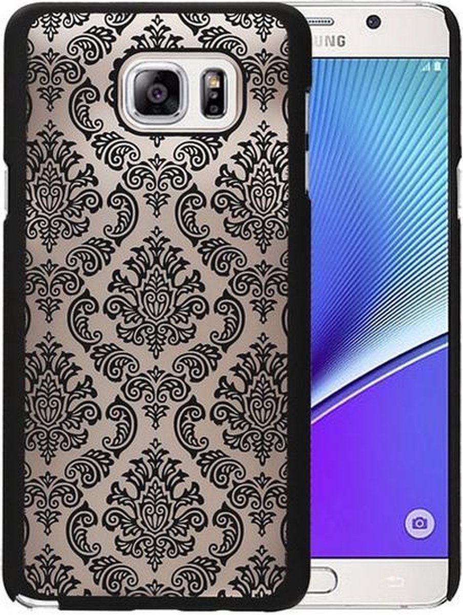 Zwart Brocant TPU back case cover hoesje voor Huawei Y625