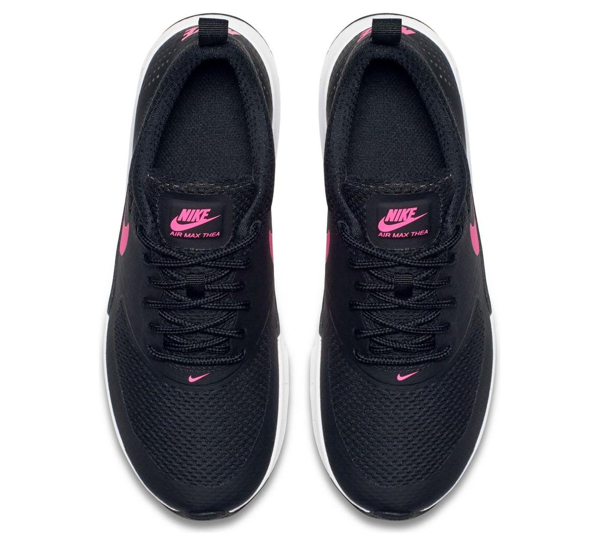 bol.com | Nike Air Max Thea Sneakers Kinderen - zwart/roze