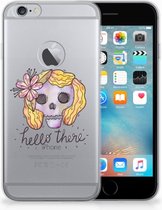 Geschikt voor iPhone 6 Plus | 6s Plus Uniek TPU Hoesje Boho Skull