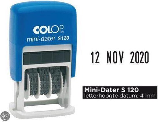 COLOP Wortbandstempel Mini Dater S120/W 
