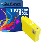 PlatinumSerie 1x cartridge alternatief voor Epson 34XL T3474 Yellow