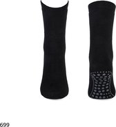 Basset Antislip sokken met ABS noppen 1 paar zwart - DSS8600