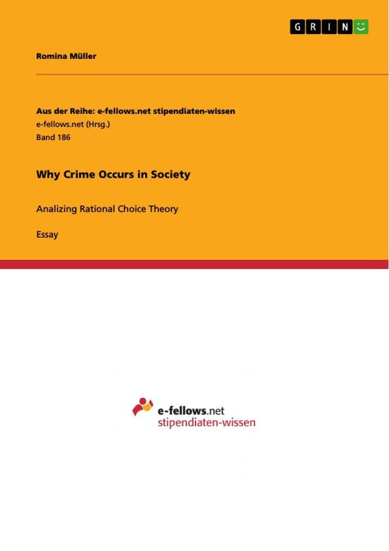 Why Crime Occurs in Society - cover