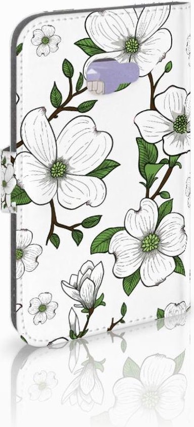 Housse avec Fermeture magnétique Samsung Galaxy Xcover 4 | Xcover 4s Coque Fleurs De Cornouiller