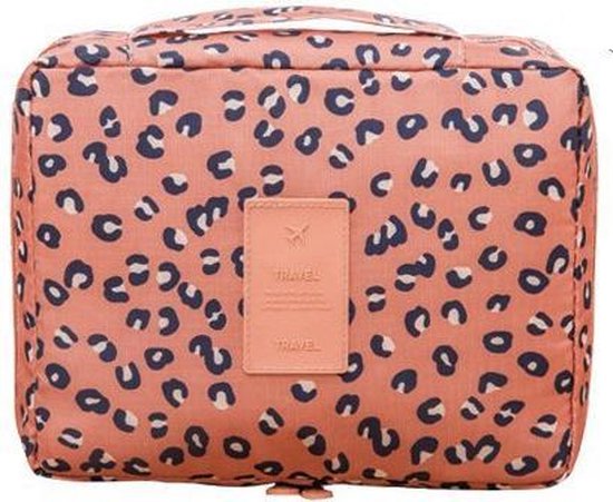 Travel 'Leopard' Toilettas Luipaard | Make Up Organizer/Travel Bag/Reistas | Fashion Favorite
