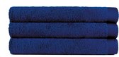 6 handdoeken 50x90 cm uni alpha 400 gr/m2 donkerblauw marine col 2094