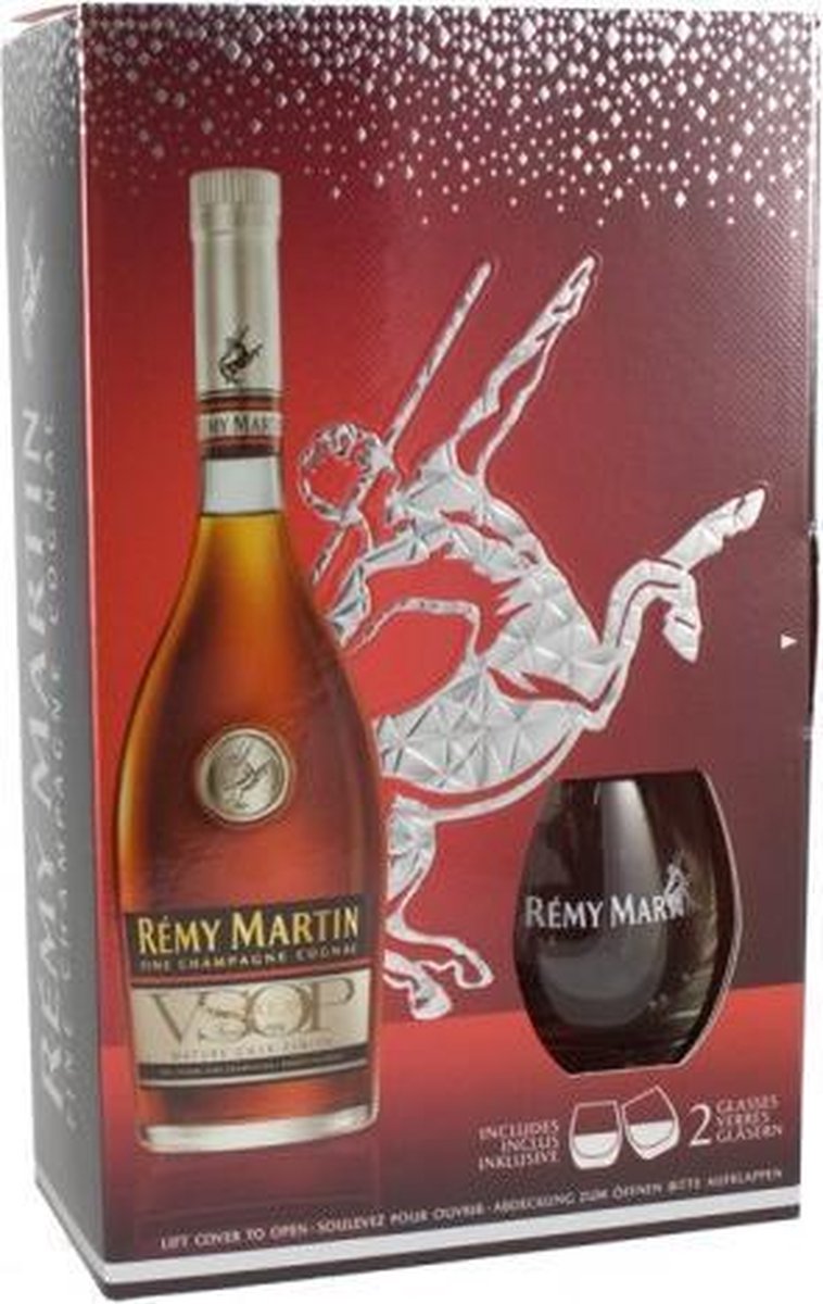 Remy martin met 2 glazen | bol.com