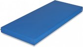 Koudschuim HR60 - Incontinentie - Zorgmatras - Waterdicht - Brandvertragend - 80x210 x 16 cm - Medium - Blauw