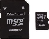 MicroSDHC geheugenkaart Class 10 16 GB