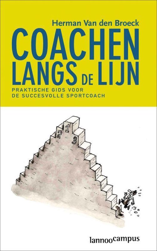 Cover van het boek 'Coachen langs de lijn' van H. van den Broeck en Van den Broeck