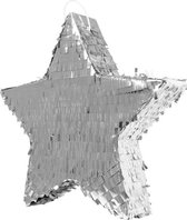 Pinata glimmende zilveren ster