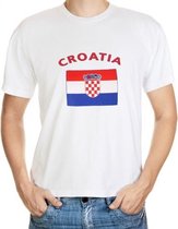 Croatia t-shirt met vlag L