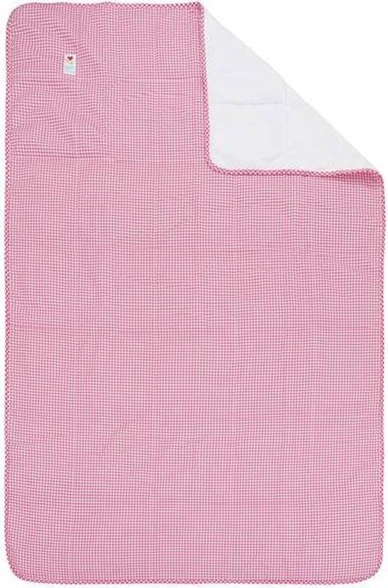 Lief! Vichy - Deken - 100x150 cm - Roze