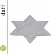 Daff - CoaStar Star 30 cm. Grey mel.