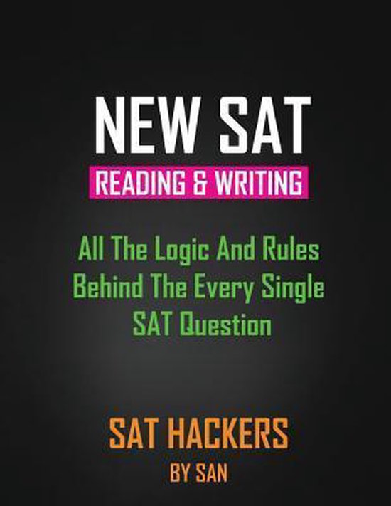 New SAT Reading & Writing 9781540809544 Mr San Yoo Boeken