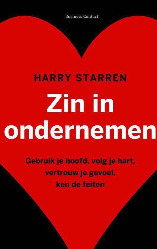 Cover van het boek 'Zin in ondernemen' van Harry Starren