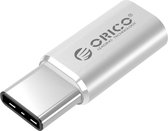 Orico - Type C Adapter USB-C 3.1 naar Micro USB 2.0 Converter Adapter - Aluminium Zilverkleurig
