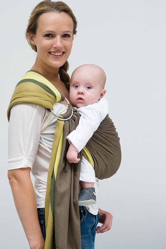 Écharpe de portage - porte bébé en coton biologique - BB Sling