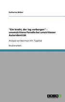 Ein Kneht, Der Lag Verborgen - Unumstrittene Parodie Bei Umstrittener Autoridentit t