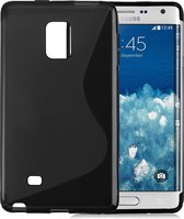 Comutter silicone hoesje Samsung Galaxy Note Edge zwart