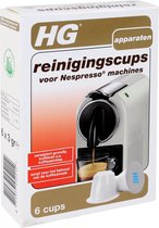 HG Nespresso reinigingscups  6 cups