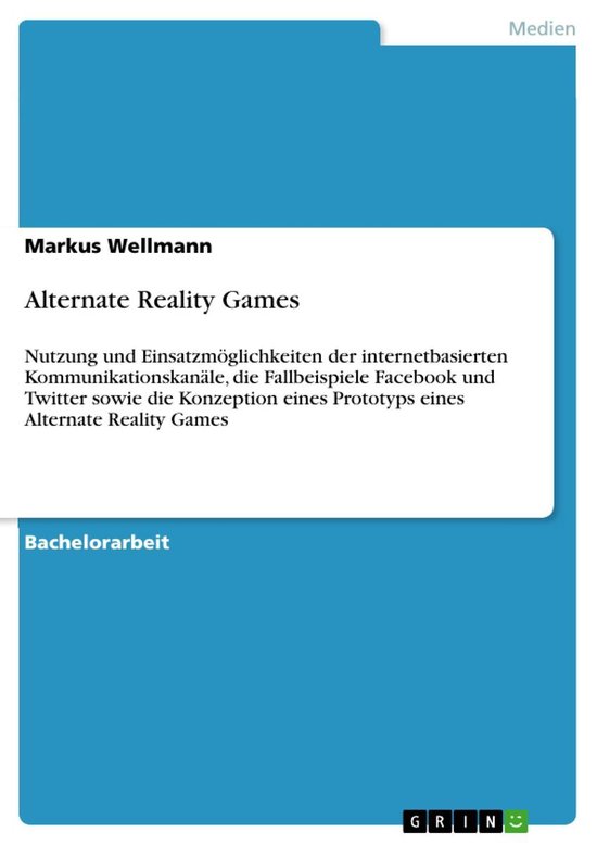 Alternate Reality Games - cover