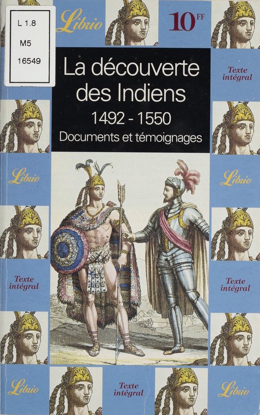 La Découverte des Indiens (1492-1550) - cover