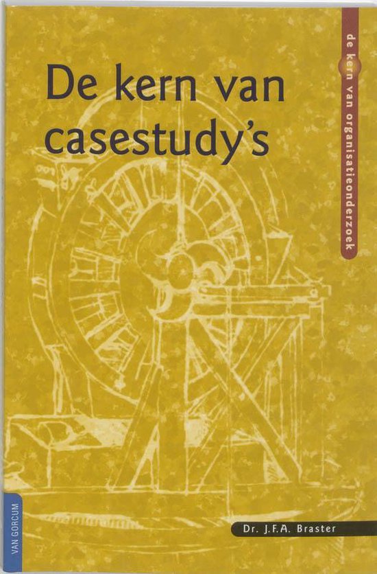 Cover van het boek 'De kern van case-study / druk 1' van J.F.A. Braster