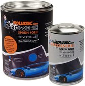 Foliatec Carbody Spray Film Sealer - helder mat - 2x 1L Sealer + 1x 1L Verharder