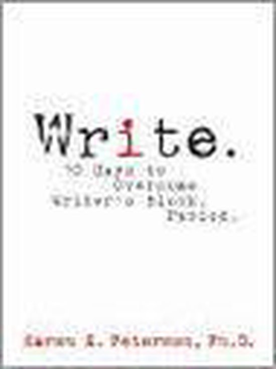 Write. - cover
