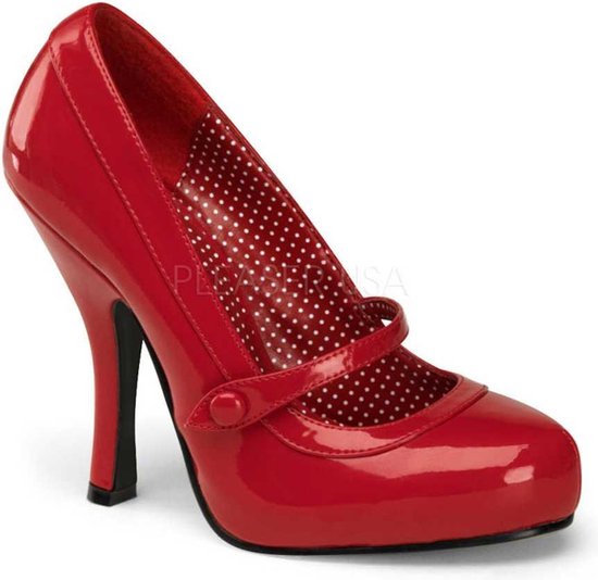 Pin Up Couture - CUTIEPIE-02 Pumps - US 5 - 35 Shoes - Rood