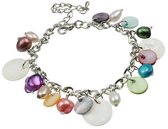 Bracelet de perles d'eau douce Pearl Multi Color Shell