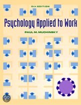Psychology Applied To Work