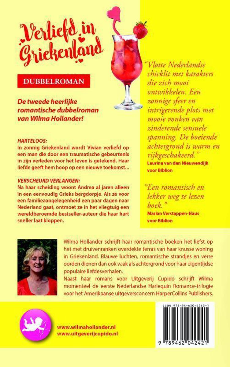 Verliefd in Griekenland - back cover