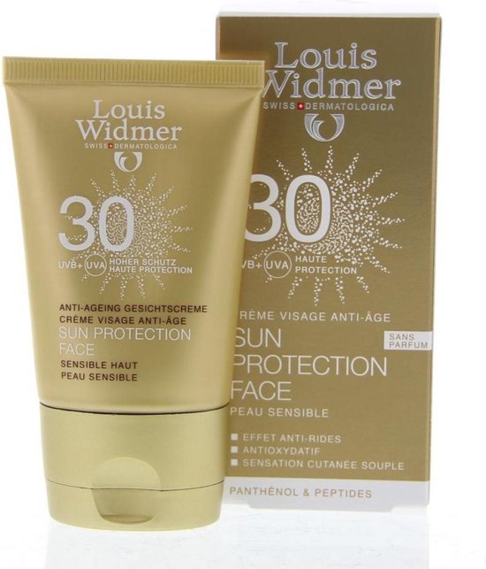 uniek hebben zich vergist Oneerlijk Louis Widmer Sun Protection Face SPF30 Zonder Parfum Zonnecreme 50 ml |  bol.com