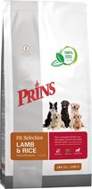 Prins Fit Selection Lam & Rijst - Hondenvoer - 15 kg