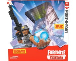 Fortnite - Port A Fort Playset - Exclusive Figure Included! - Play Figures