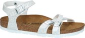 Birkenstock Kumba Sandaal Slippers - Maat 42 - Vrouwen - zilver/wit