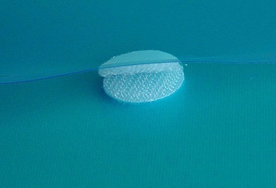 EXXO-HFP # 90953 - Porte-documents A7 - Modèle paysage - Fermeture velcro - Jaune - 10 pièces (1 paquet @ 10 pièces)