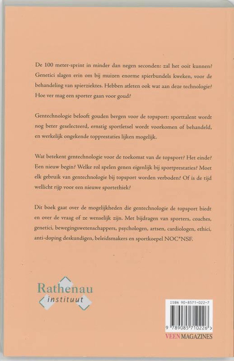 Beter Dan Goed - back cover