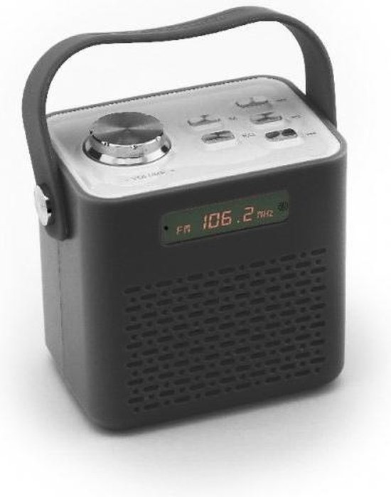 redden Verzakking Ophef Caliber HPG331BT - Draagbare FM radio met USB - Zwart | bol.com