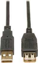 Tripp Lite U024-016 USB-kabel 4,87 m 2.0 USB A Zwart