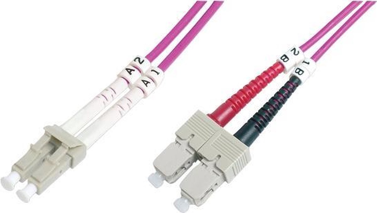Logon Fiber Patch Cable 50/125 - Lc/Sc 10M - Om4