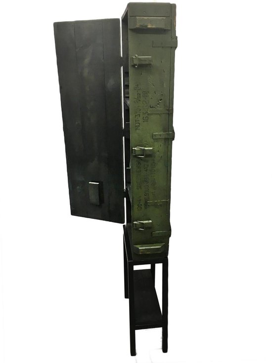Legerkist / munitiekist kast industrieel, robuust 20x40x180