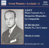Liszt: Piano Concerto No. 1; Hungarian Rhapsodies; Schumann: Sonata No. 2 in G minor