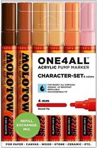 Molotow ONE4ALL™ 4mm 227HS Marker Character-Set