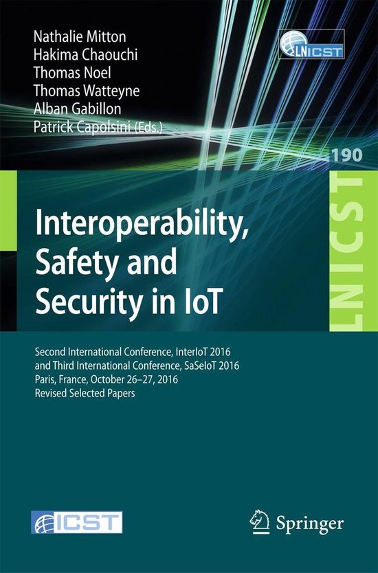 Springer Nature Proceedings Computer Science - Interoperabil ... - cover
